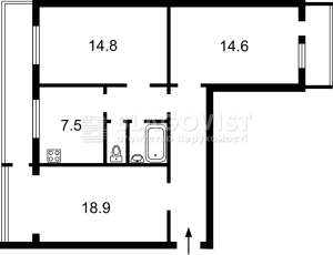 Квартира W-7396995, Щербаковского Даниила (Щербакова), 53г, Киев - Фото 11