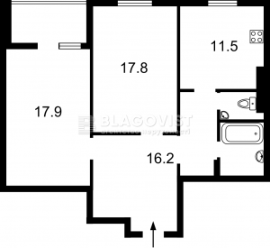 Квартира W-7301703, Глушкова Академика просп., 9е, Киев - Фото 15