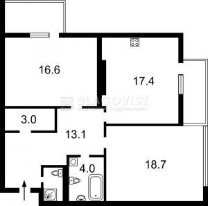 Квартира W-7302220, Липкивского Василия (Урицкого), 37в, Киев - Фото 12