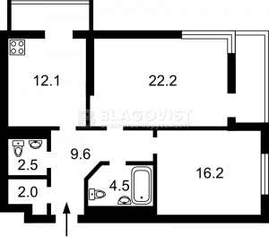 Квартира W-7302224, Тютюнника Василя (Барбюса Анрі), 53, Київ - Фото 14