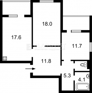 Apartment W-7302767, Yasynuvatskyi lane, 11, Kyiv - Photo 15