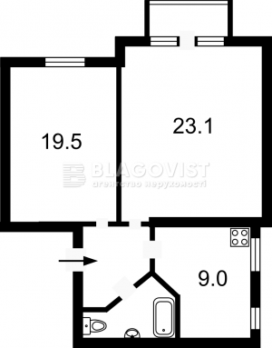 Квартира W-7302783, Довнар-Запольского Митрофана, 4, Киев - Фото 8