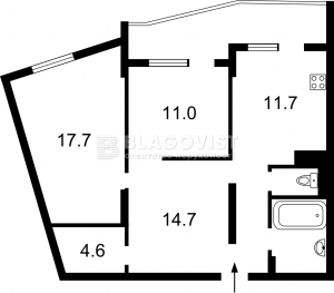 Квартира W-7310511, Сікорського Ігоря (Танкова), 1, Київ - Фото 13