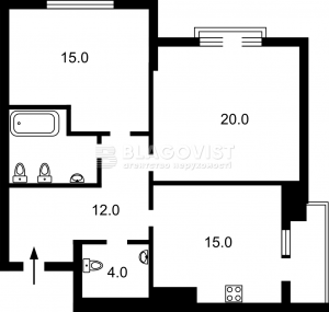 Квартира W-7310519, Златоустовская, 30, Киев - Фото 12