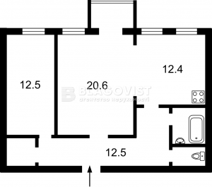 Квартира W-7310579, Владимирская, 81, Киев - Фото 15