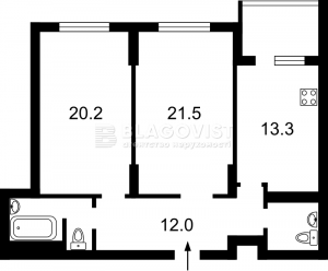 Квартира W-7311203, Хоткевича Гната (Красногвардейская), 10, Киев - Фото 8