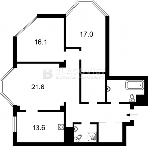 Apartment W-7312277, Zdanovskoi Yulii (Lomonosova), 75а, Kyiv - Photo 15