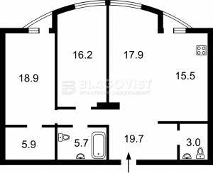 Квартира W-7312285, Кошица, 9б, Киев - Фото 12