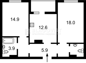 Квартира W-7332160, Тираспольська, 60, Київ - Фото 1