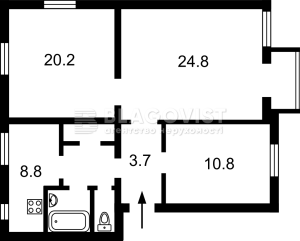 Квартира W-7371612, Бульварно-Кудрявская (Воровского), 31а, Киев - Фото 8
