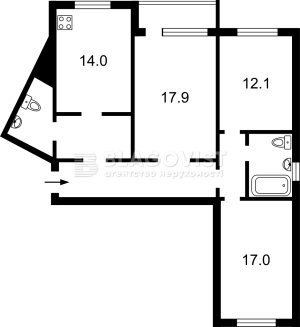 Квартира W-7373215, Урловская, 36, Киев - Фото 12