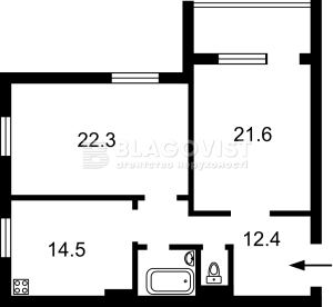 Квартира W-7377816, Дарницкий бульв., 10а, Киев - Фото 9