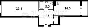 Квартира W-7383202, Коновальця Євгена (Щорса), 34а, Київ - Фото 9