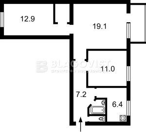 Квартира W-7384276, Леси Украинки бульв., 20/22, Киев - Фото 8