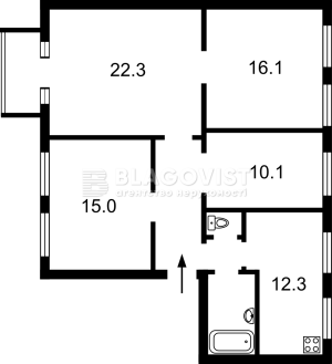 Квартира W-7384788, Шелковичная, 11, Киев - Фото 8