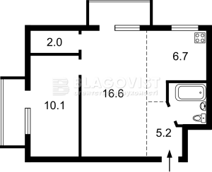 Квартира W-7409091, Набережно-Крещатицкая, 3а, Киев - Фото 1