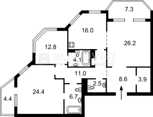 Квартира W-7424268, Несторівський пров., 6, Київ - Фото 12