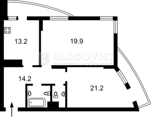 Квартира W-7433595, Чорних Запорожців (Запорожця Петра), 26а, Київ - Фото 12