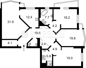Квартира W-7434820, Січових Стрільців (Артема), 52а, Київ - Фото 12