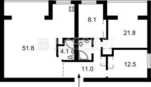 Квартира W-7440452, Космічна, 6, Київ - Фото 1