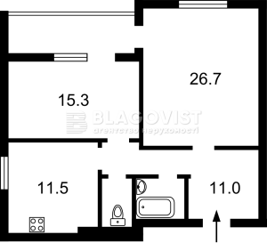 Квартира W-7440457, Дарницький бул., 8, Київ - Фото 8