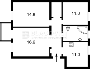 Квартира W-7444437, Полтавская, 12, Киев - Фото 12