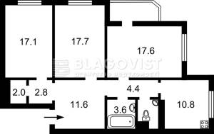 Квартира W-7453286, Хорольская, 1а, Киев - Фото 11