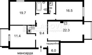 Квартира W-7453506, Лебедева Академика, 1, Киев - Фото 2