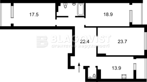 Квартира W-7453529, Верхогляда Андрія (Драгомирова Михайла), 20, Київ - Фото 8
