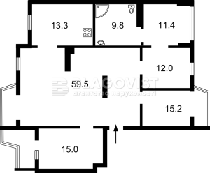 Квартира W-7453976, Стуса Василия (Радгоспная), 26, Киев - Фото 1
