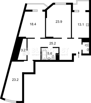 Квартира W-7454949, Йорданська (Гавро Лайоша), 1, Київ - Фото 2