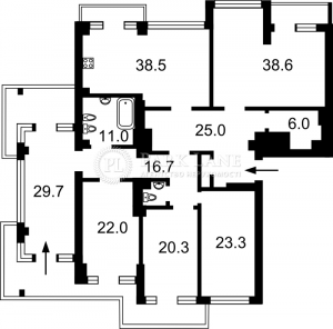 Квартира W-7297578, Верхогляда Андрея (Драгомирова Михаила), 16, Киев - Фото 14