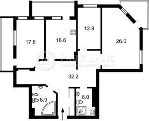 Квартира W-7438632, Гедройця Єжи (Тверська), 2, Київ - Фото 3