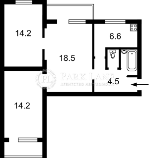 Квартира W-7441600, Володимирська, 89/91, Київ - Фото 3