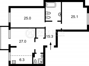 Квартира W-7302820, Гарматная, 20, Киев - Фото 2