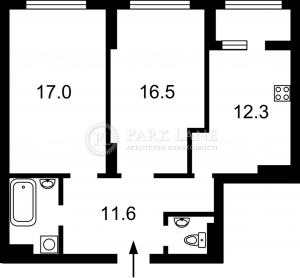 Квартира W-7302888, Гузара Любомира просп. (Комарова Космонавта просп.), 46в, Київ - Фото 3