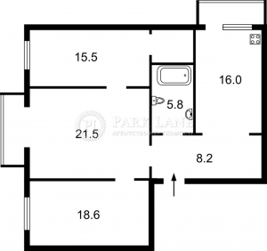 Квартира W-7302893, Мазепы Ивана (Январского Восстания), 3б, Киев - Фото 4