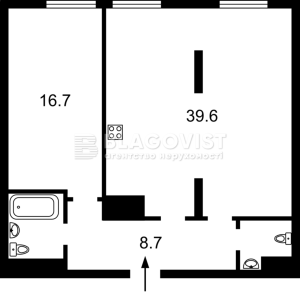 Квартира W-7403792, Залізничне шосе, 45а, Київ - Фото 5