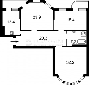 Квартира W-7304814, Микільсько-Слобідська, 4д, Київ - Фото 2