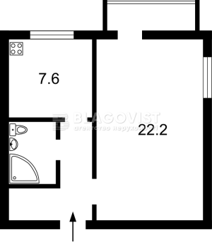 Квартира W-7377922, Вернадского Академика бульв., 5/19, Киев - Фото 3