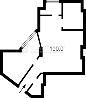  Нежилое помещение, W-7410506, Днепровская наб., 26ж, Киев - Фото 1