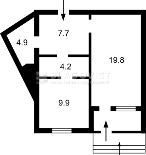  Магазин, W-7410617, Урловская, 14, Киев - Фото 3