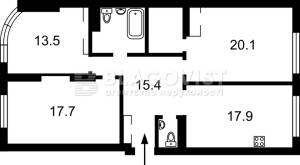 Квартира W-7437354, Ахматової Анни, 30, Київ - Фото 3