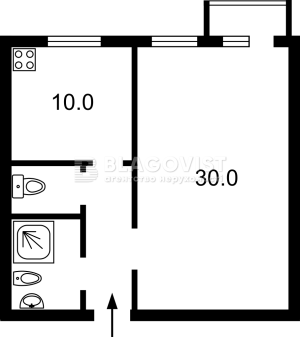 Квартира W-7451030, Ильенко Юрия (Мельникова), 6, Киев - Фото 7