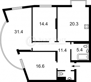 Квартира W-7300720, Глибочицька, 73, Київ - Фото 2