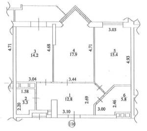 Квартира W-7419127, Саперное Поле, 14/55, Киев - Фото 6