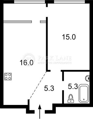 Квартира W-7425705, Крістерів родини, 2, Київ - Фото 2