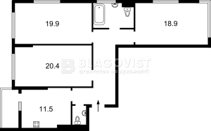 Квартира W-7341197, Бульварно-Кудрявская (Воровского), 17, Киев - Фото 2