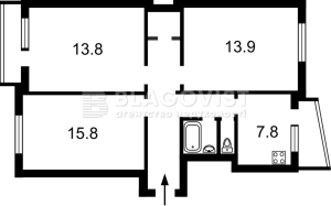 Квартира W-7455303, Радужная, 16, Киев - Фото 2