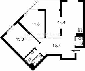 Apartment W-7301295, Zdanovskoi Yulii (Lomonosova), 50/2, Kyiv - Photo 12